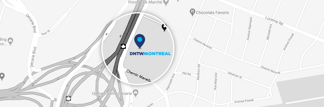map to DNTW Montreal
